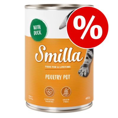 Smilla-siipikarjapata ja nautapata 24 x 400 / 800 g erikoishintaan! - siipikarjanliha & lampaanliha 24 x 800 g