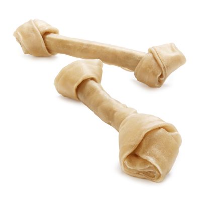Barkoo-naudannahkapuruluut, solmittu - 6 kpl à 18 cm (480 g)