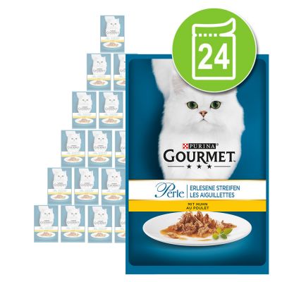 Gourmet Perle -tuorepussit 24 x 85 g - kalkkuna
