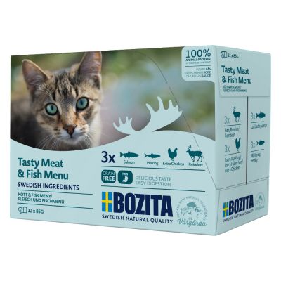 Bozita Chunks in Gravy Pouch 12 x 85 g - kana