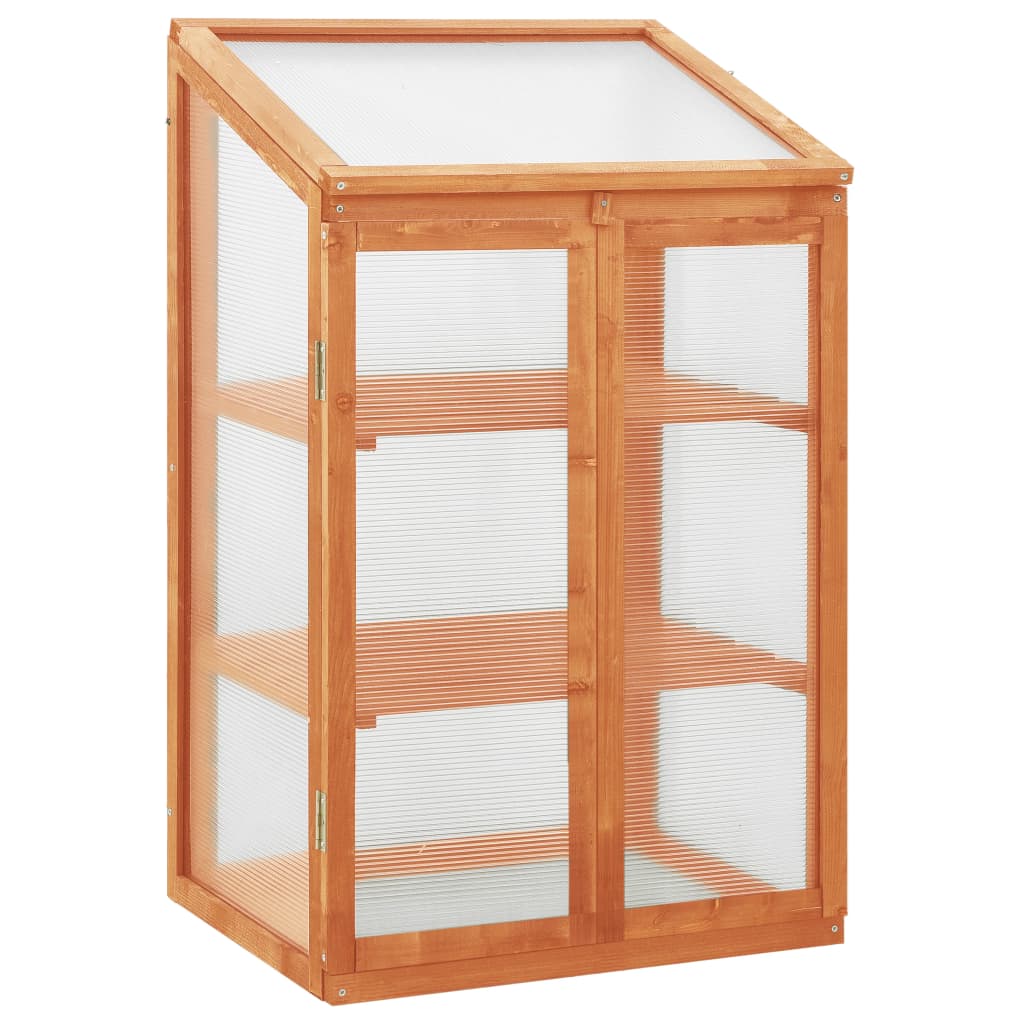 vidaXL Kasvihuone 60x45x100 cm kuusi