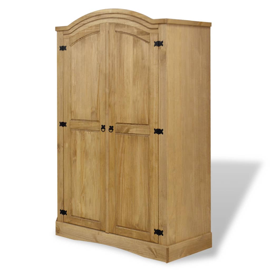 vidaXL Vaatekaappi Meksikon mänty Corona Range 2 ovea