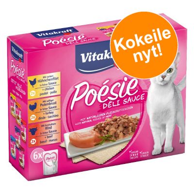 Vitakraft Poésie DéliSauce -sekoituspakkaus 6 x 85 g - Lihasekoitus