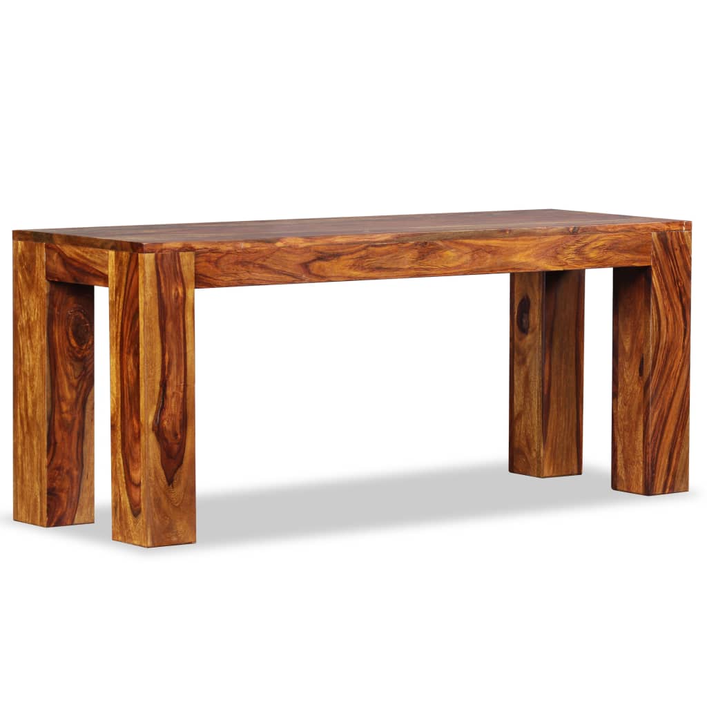 vidaXL Penkki Kiinteä seesampuu 110x35x45 cm
