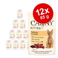 Animonda Carny Kitten Pouch 12 x 85 g - nauta, vasikka + kana