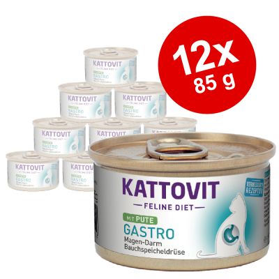 Kattovit Gastro 12 x 85 g - ankka