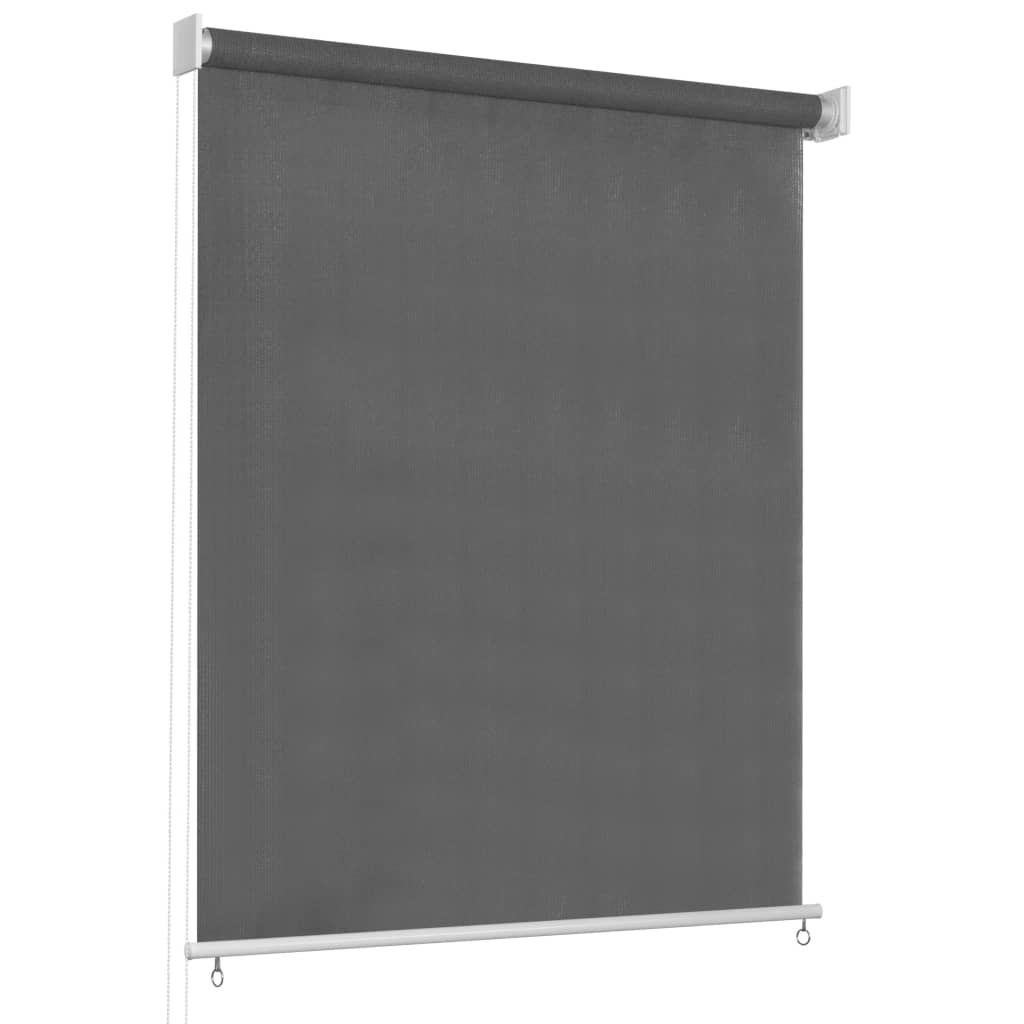 vidaXL Rullaverho ulkotiloihin 80x230 cm antrasiitti