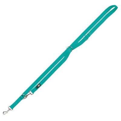 Trixie Premium säädettävä talutushihna, merenvärinen - koko L-XL: pituus 2 m / leveys 25 mm