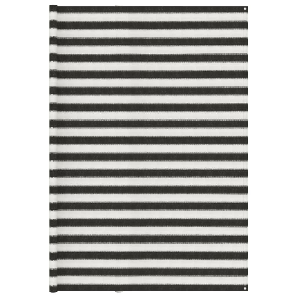 vidaXL Telttamatto 300x600 cm antrasiitti ja valkoinen