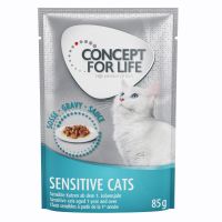 Concept for Life Sensitive Cats - in Gravy - 24 x 85 g