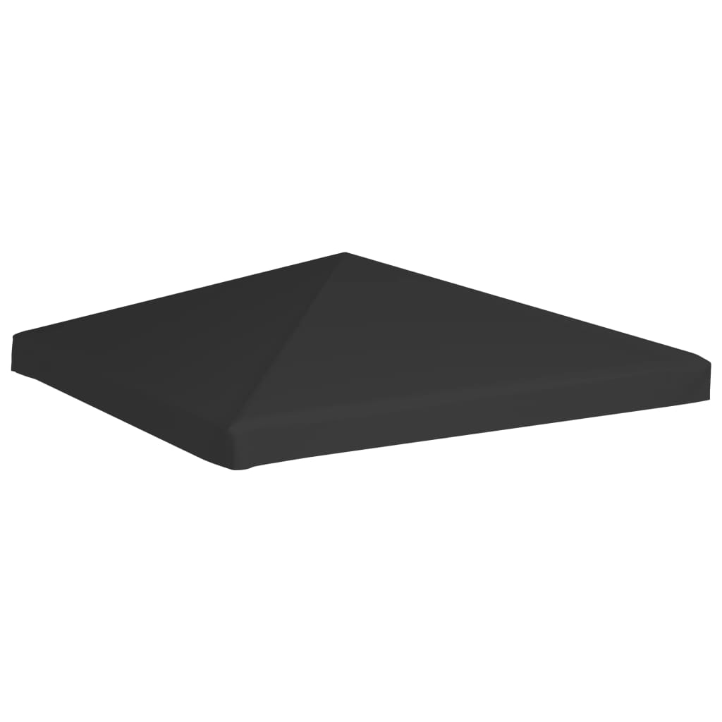 vidaXL Huvimajan katto 270 g /m² 3x3 m musta