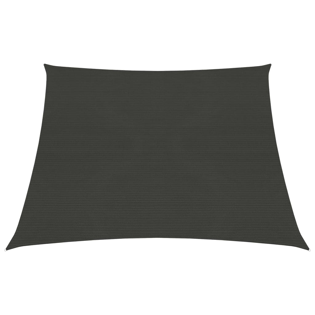 vidaXL Aurinkopurje 160 g/m² antrasiitti 3/4x3 m HDPE