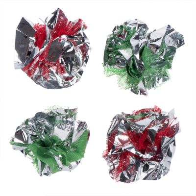 Mesh-rapinapallosetti kissanlelu - 4 kpl