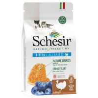 Schesir Natural Selection Kitten - kalkkuna - säästöpakkaus: 3 x 1,4 kg