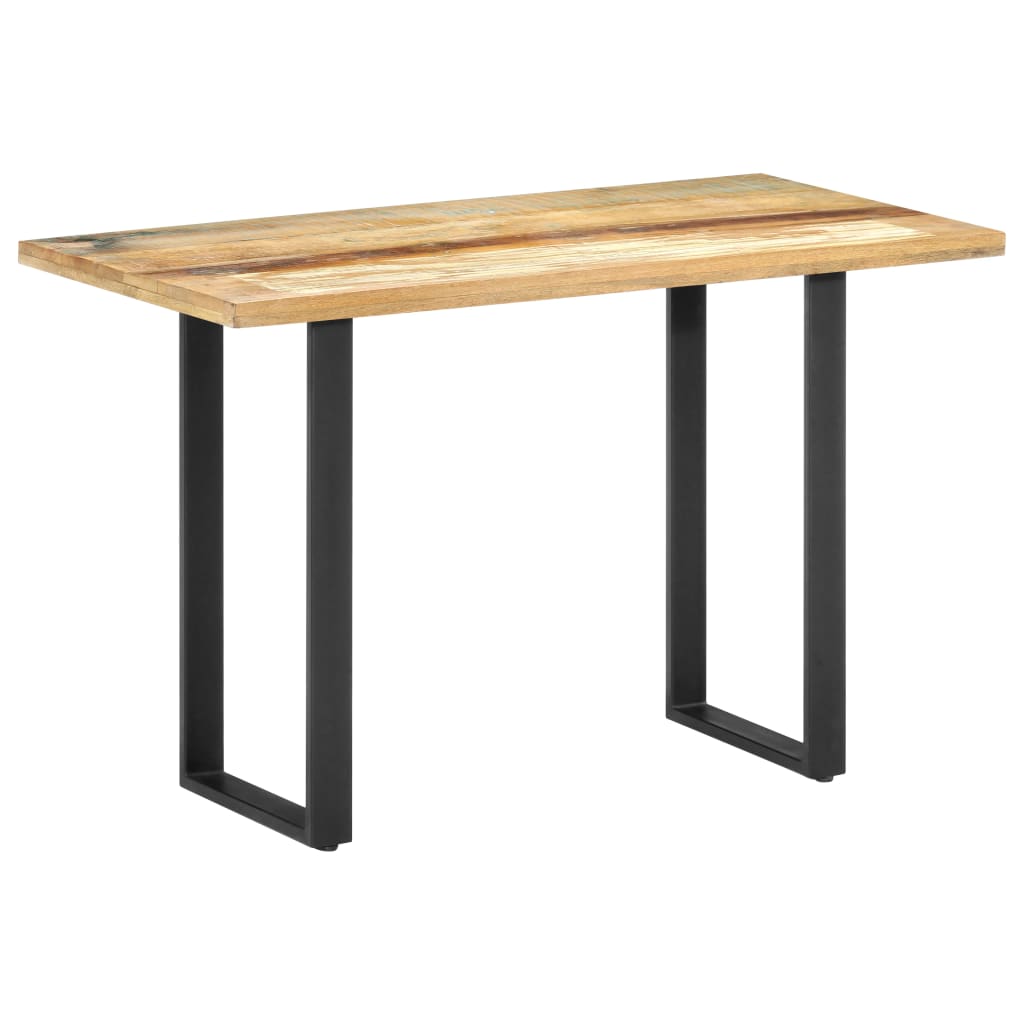 vidaXL Ruokapöytä 120x60x76 cm täysi kierrätetty puu