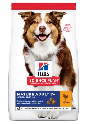 Hill's Science Plan Mature Adult 7+ Medium Chicken - 14 kg
