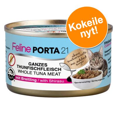 Porta 21 -kokeilupakkaus 6 x 90 g - tonnikalalajitelma, 6 eri makua