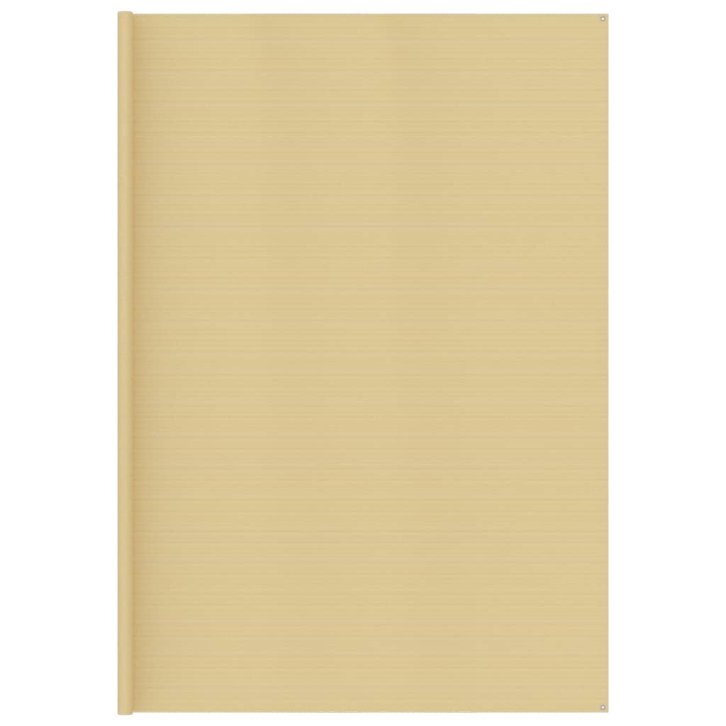 vidaXL Telttamatto 400x400 cm beige