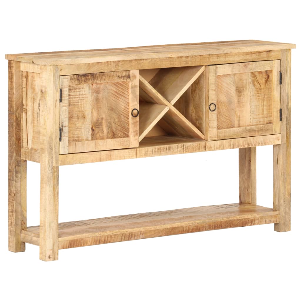 vidaXL Senkki 120x30x76 cm karkea mangopuu