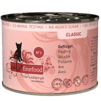 catz finefood -purkkiruoka 6 x 200 g - riista & puna-ahven