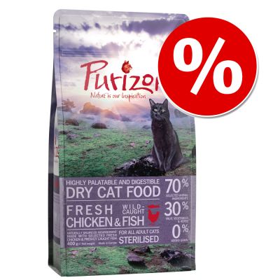 400 g Purizon-kissanruokaa kokeiluhintaan! - Sterilised Adult Chicken & Fish