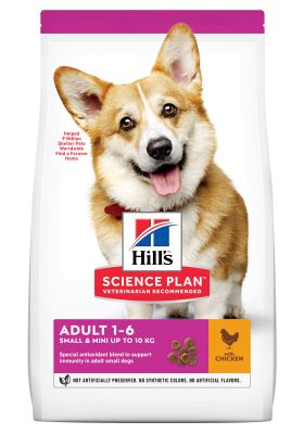 Hill's Science Plan Adult 1-6 Small & Mini Chicken - 6 kg