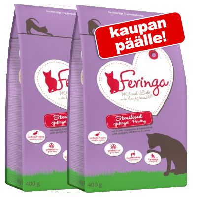 2 x 400 g Feringa-kuivaruokaa: 1 + 1 kaupan päälle! - Adult Duck