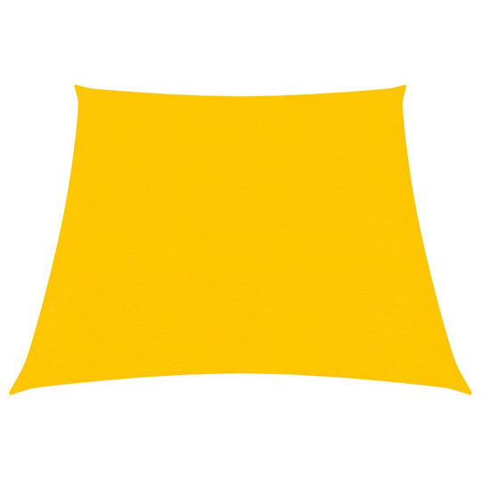 vidaXL Aurinkopurje 160 g/m² keltainen 3/4x3 m HDPE