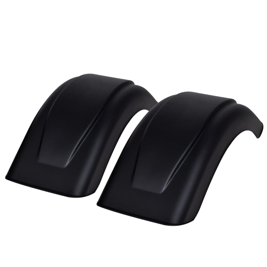vidaXL Lokasuoja perävaunun renkaalle 2 kpl 170 x 580 mm