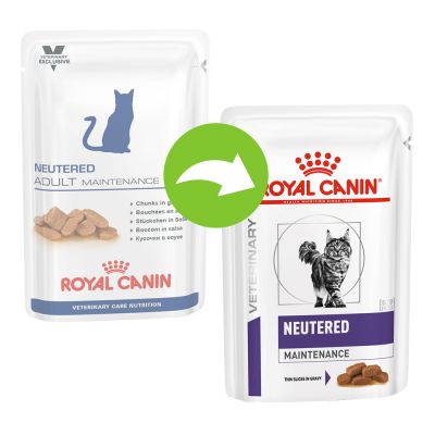 Royal Canin Neutered Adult Maintenance - Veterinary Health Nutrition - 12 x 85 g