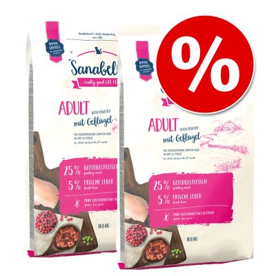 Sanabelle-säästöpakkaus 2 x 10 kg Senior