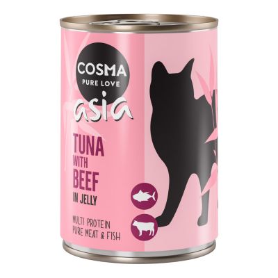 Cosma Asia hyytelössä 6 x 400 g - kana & kananmaksa