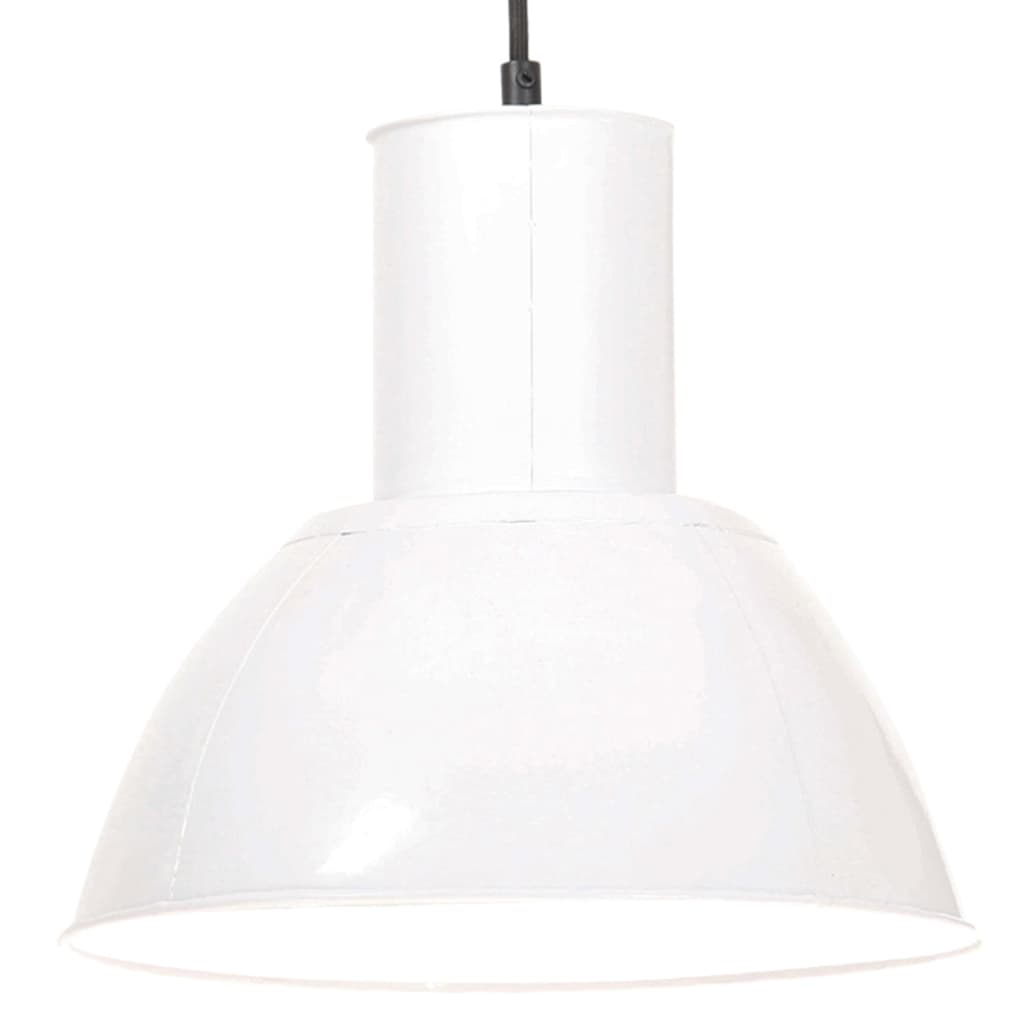 vidaXL Riippuvalaisin 25 W valkoinen pyöreä 28,5 cm E27