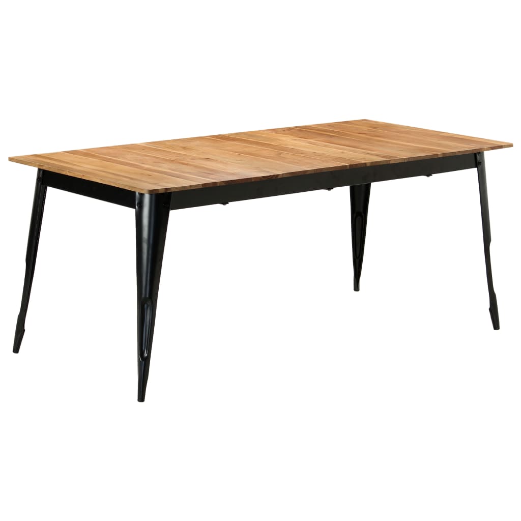 vidaXL Ruokapöytä 180x90x76 cm akaasiapuu