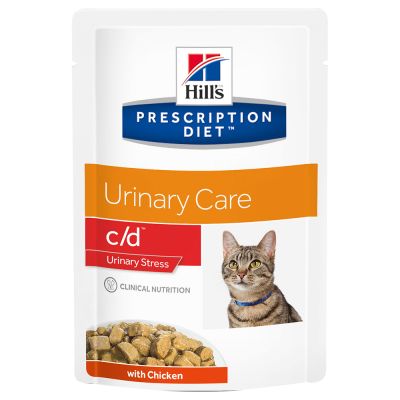 Hill´s Prescription Diet c/d Urinary Stress - kana - 12 x 85 g