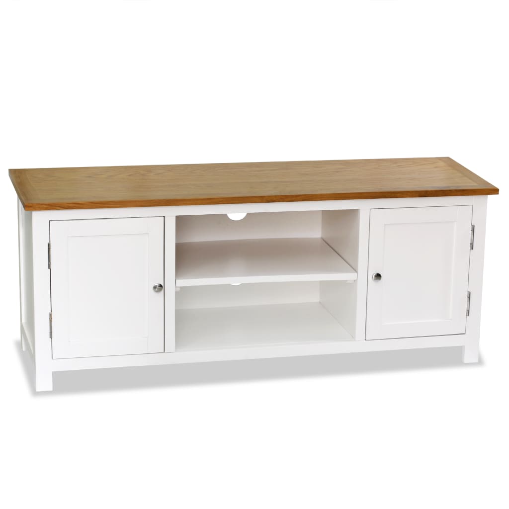 vidaXL TV-taso 120x35x48 cm täystammi