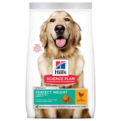 Hill's Science Plan Adult 1+ Perfect Weight Large Breed Chicken - 12 kg