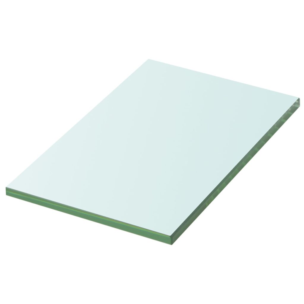 vidaXL Hyllypaneeli Kirkas Lasi 20x12 cm