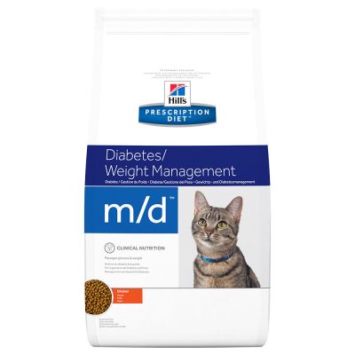 Hill's Prescription Diet Feline m/d Diabetes/Weight Management - kana - oheen märkäruoka: 6 x 156 g m/d Diabetes/Weight Original