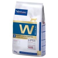 Virbac Veterinary HPM Cat Weight Loss and Control W2 - 2 x 7 kg