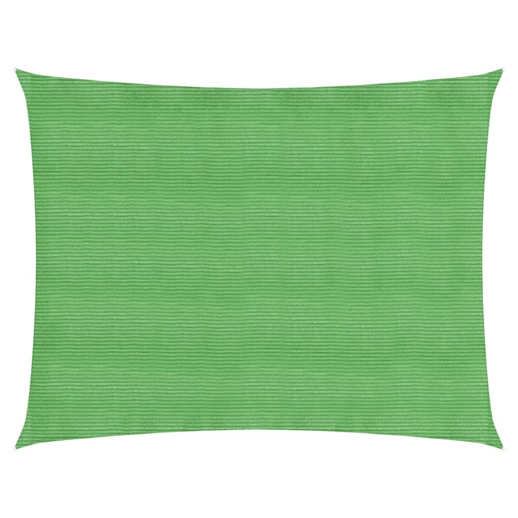 vidaXL Aurinkopurje 160 g/m² vaaleanvihreä 2x3 m HDPE