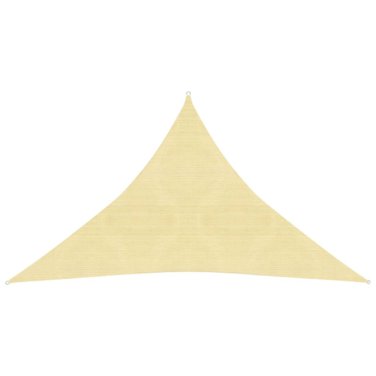 vidaXL Aurinkopurje 160 g/m² beige 2,5x2,5x3,5 m HDPE