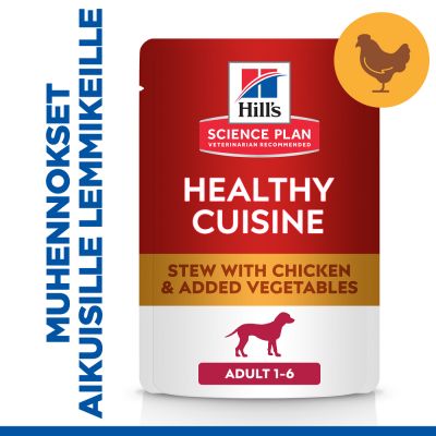 Hill's Science Plan Canine Adult Healthy Cuisine kana - 8 x 80 g