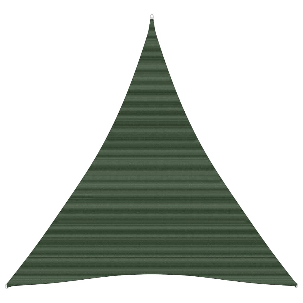 vidaXL Aurinkopurje 160 g/m² tummanvihreä 4x5x5 m HDPE