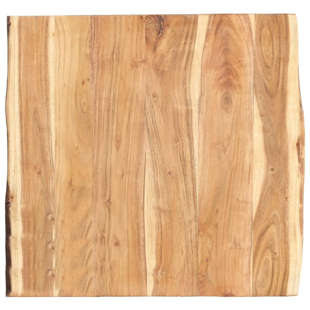 vidaXL Pöytälevy täysi akaasiapuu 60x(50-60)x3,8 cm