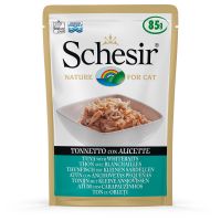 Schesir Pouch 6 x 85 g - tonnikala & papaija