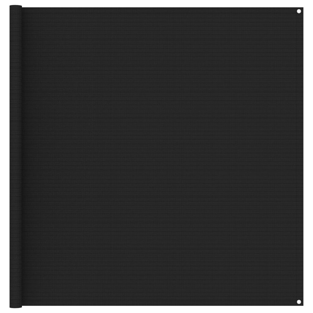 vidaXL Telttamatto 200x200 cm musta