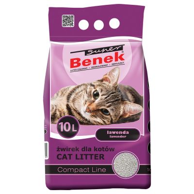 Super Benek Compact Lawenda - 10 l (noin 8 kg)