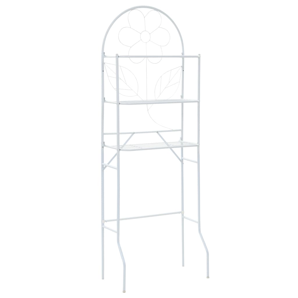 vidaXL WC-hylly 60x33x174 cm valkoinen