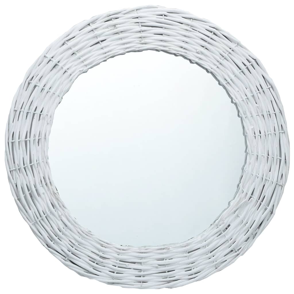vidaXL Peili valkoinen 70 cm paju